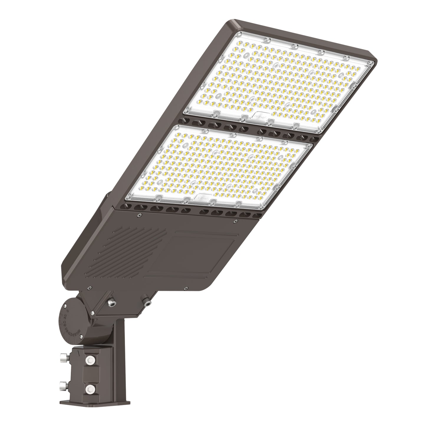 LED SHOEBOX LIGHT 150W,5000K,277-480VAC, A BRACKET(SLIP FITTER)