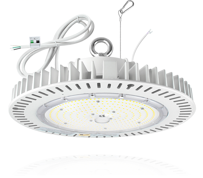 LED INDUSTRIAL HIGH BAY IHB 150W 5000K 100-277VAC WHITE 0-10V DIMMABLE