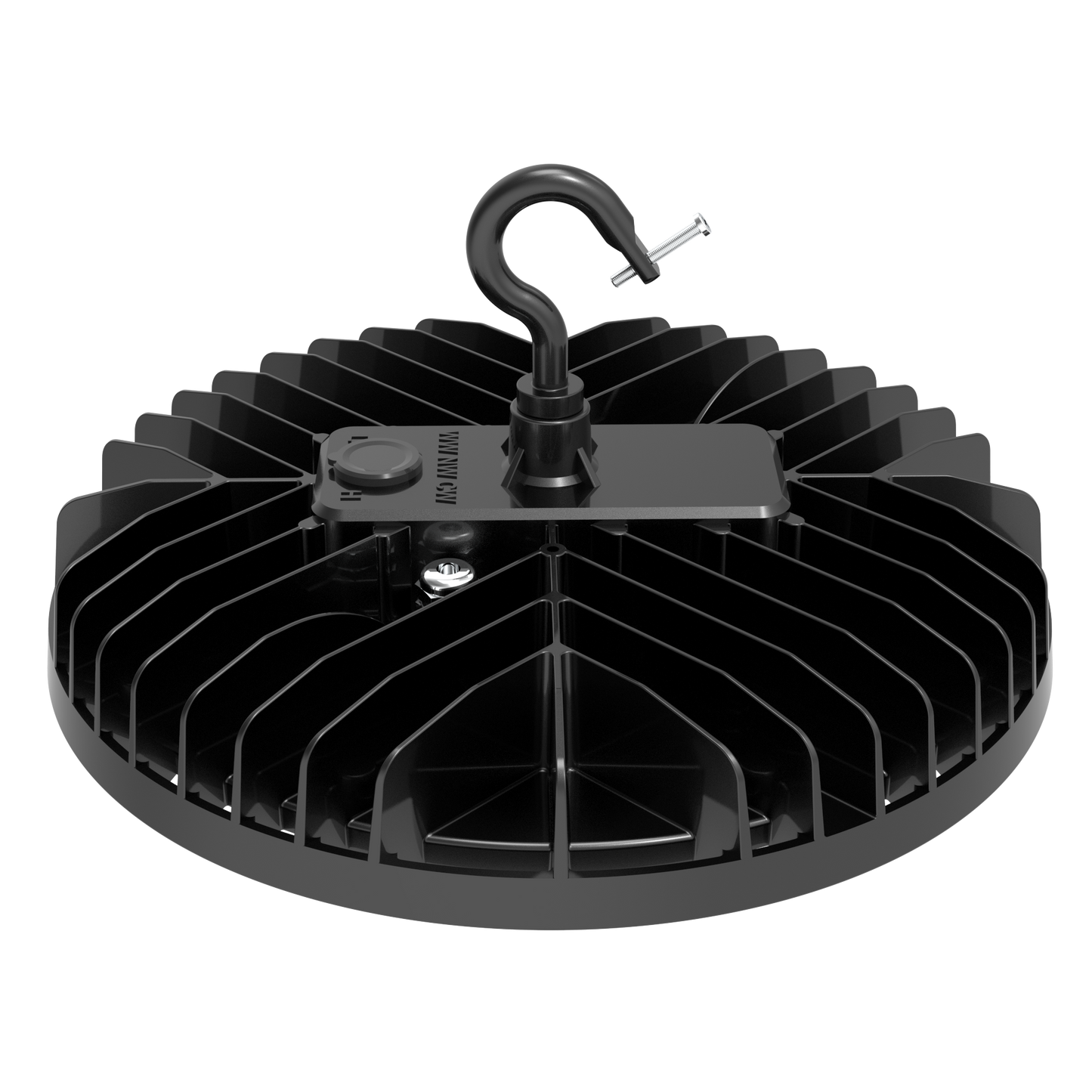 LED UFO HIGH BAY-BI 150W/120W/90W CCT TUNABLE 3/4/5K 100-277VAC BLACK WITH US PLUG