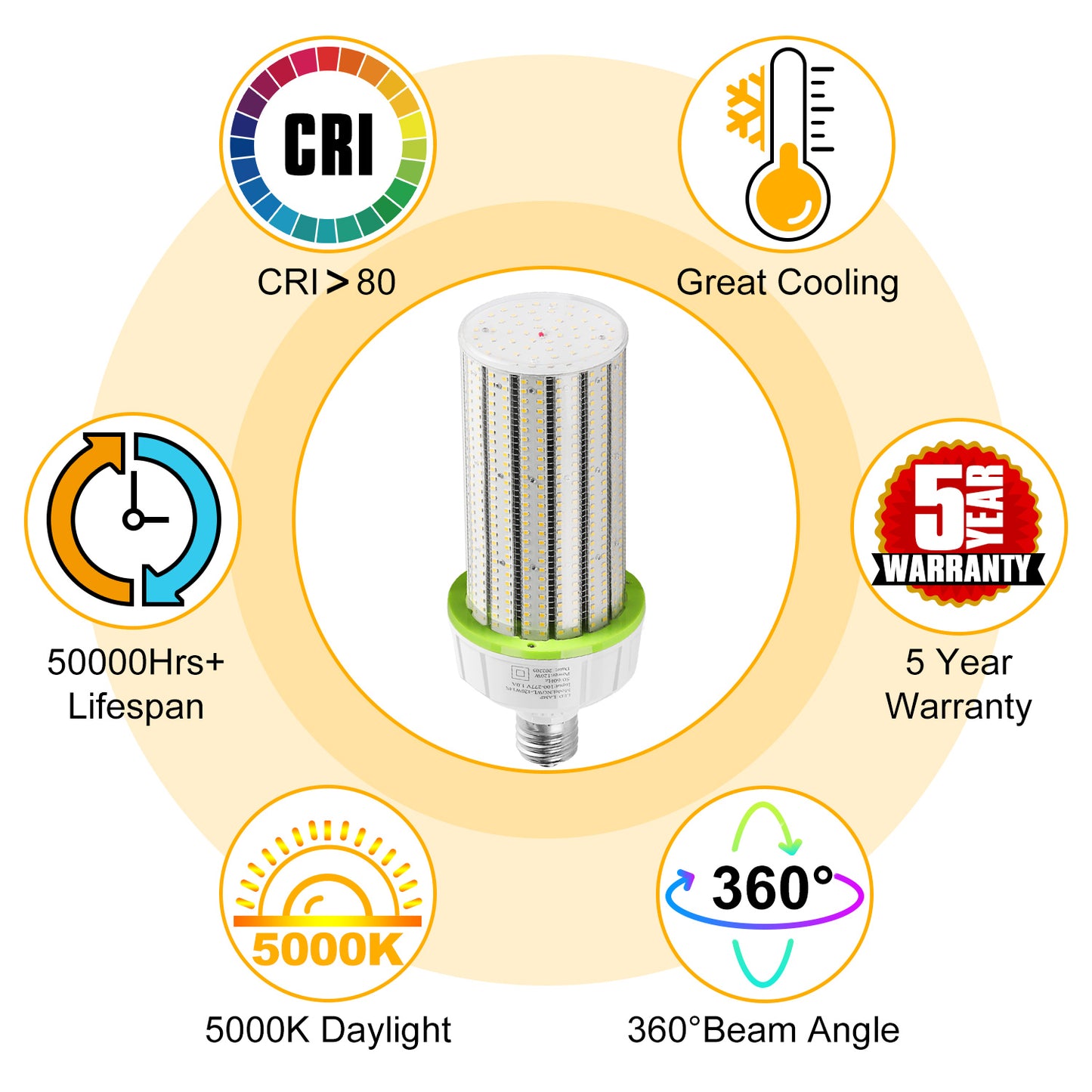 LED CORN LIGHT 100W/120W/160W/200W/250W/300W