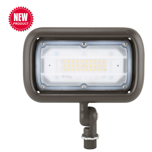 LED KNUCKLE FLOOD LIGHT 15W 5000K 100-277VAC